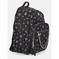 thumbnail image 3 of Madden NYC Women's Dome Backpack with Chain Accent, Black Bow Floral, 3 of 5