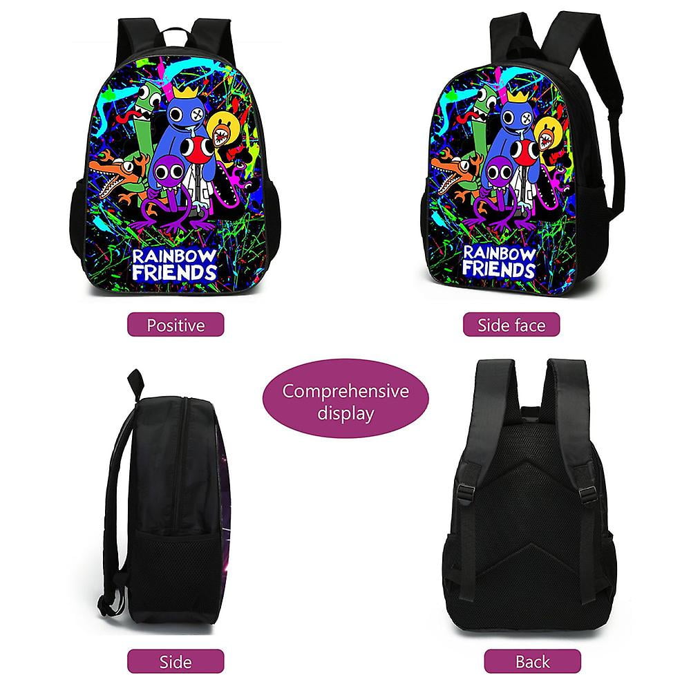 Rainbow Friends School Bags Set School Backpack Lunch Bag Pencil Case