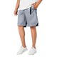 thumbnail image 1 of Pantalones cortos de cuadros de secado rápido para hombre - Pantalones deportivos cargo de 5/4 - Cintura ajustable de poliéster - Tallas XL-XXXXXXL para actividades al aire libre/playa, 1 of 5