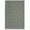 Gray and Ivory, variant on HomeRoots 2 x 4 ft. Gray Geometric Stain Resistant Indoor & Outdoor Rectangle Area Rug - Gray and Ivory - 2 x 4 ft.
