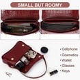 thumbnail image 4 of Bolso de hombro Juoxeepy Y2K Crocodile Bolso de mano para mujer, 4 of 6