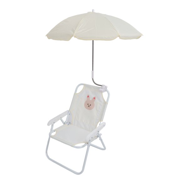 Kids Beach Folding Camping Chair with Umbrella Lightweight Design for Beach Patio Outdoors Lawn