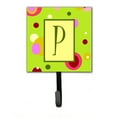 thumbnail image 3 of Letter L Monogram - Lime Green Leash or Key Holder, 3 of 7