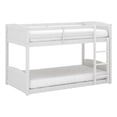 thumbnail image 6 of Living Essentials by Hillsdale Alexis Wood Arch Twin Over Twin Floor Bunk Bed, White, 6 of 15