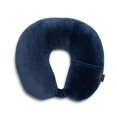 thumbnail image 1 of Almohada de viaje Brookstone Microbead Lightweight Blue, 1 of 7