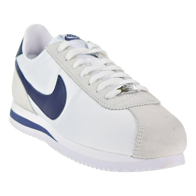 Deter Koel minstens Nike Cortez Basic Nylon Men's Shoes White/Neutral Indigo Blue 819720-102 -  Walmart.com