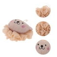 thumbnail image 3 of 1 Pc Cute Cartoon Bath Sponge Body Scrubber for Shower Pink, 3 of 7