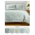 thumbnail image 3 of Better Homes & Gardens Botanical 3-Piece Comforter Set, Green, Full Queen, All Ages, 3 of 11