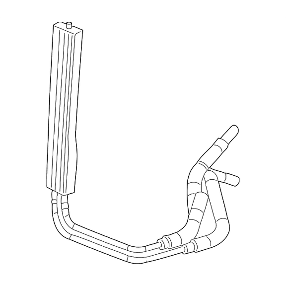 Genuine GM Power Steering Oil Cooler 25895895