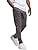 Adidas Men's Essential Tricot Track Pant (Medium, Gray)