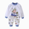 thumbnail image 5 of TOWED22 2 Piece Toddler Baby Girl Boy Fall Winter Clothes Long Sleeve Sweatshirt Tops Elastic Waist Pants Cute Print Outfits Clothing Set(AG,3-4 Y), 5 of 5