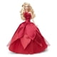 thumbnail image 1 of Barbie Signature 2022 Holiday Doll cabello rubio 6 años, 1 of 6