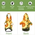 thumbnail image 6 of Haiem Golden Sunflower In Field for Winter Dog Hoodie Sweatshirts with Pockets Warm Dog Clothes for Small Dogs Chihuahua-Small, 6 of 7
