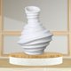thumbnail image 3 of Florero de cerámica moderno, florero de elegante florero de cerámica, florero abstracto para centro de de hogar Blanco S Colco Florero moderno abstracto, 3 of 8