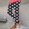 thumbnail image 4 of AOOCHASLIY Christmas Leggings for Women - Comfy Festive Holiday Themed High and Mid Waisted Fall Winter Leggings, 4 of 5