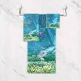 thumbnail image 5 of SKYSONIC 3 Pack Towel Underwater Scenery Cotton Bath Towel Set (1 Bath Towel, 1 Hand Towel, 1 Washcloth) for Bathroom, Super Soft and Quick Dry Towels, 5 of 7