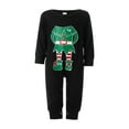 thumbnail image 2 of DuAnyozu Matching Family Pajamas Sets Christmas PJ's with Letter and Plaid Printed Long Sleeve Tee and Bottom Loungewear, 2 of 9