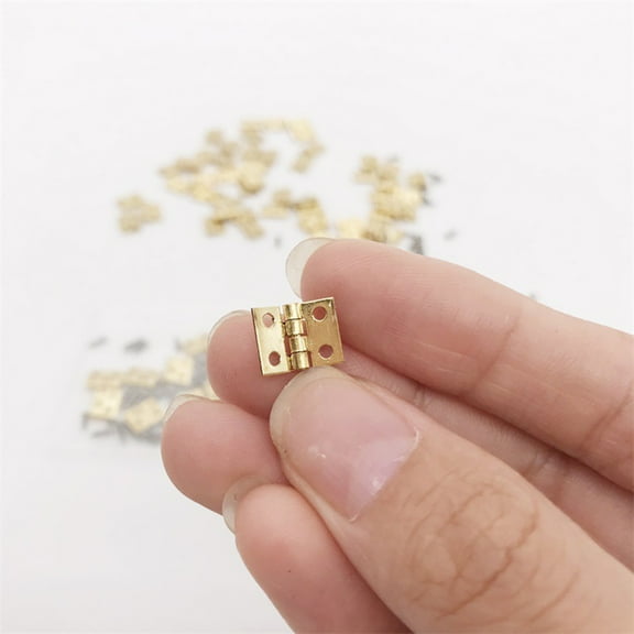 ULTNICE Tiny Hinge Mini Hinge Alloy 12Pcs