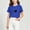 Blue, variant on Pretxorve Kids Boys Girls Short Sleeve Graphic Tee Summer Heart Print Round Neck Casual Outfit Shirts 1-12Y