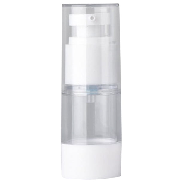 Xihbxyly Botellas con Bomba Transparentes, Envases Versátiles de 15 Ml, 30 Ml y 50 Ml, Diseño a Prueba de Fugas para Viajes, Ideales para Lociones, Perfumes y Bases de Maquillaje, Perfectas para Quie