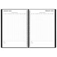 thumbnail image 3 of Blue Sky 2022 5.88" x 8.63" Monthly Planner Aligned Black 123852-22, 3 of 5