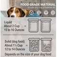 thumbnail image 4 of Cuenco para perro Meskcv con alimentador lento Amarillo, 4 of 5