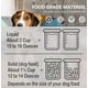 thumbnail image 4 of Comedero lento para perros, sin asfixia, alimentador lento, parada de hinchazón, cuenco de agua para comida para perros con patrón divertido (azul), 4 of 5