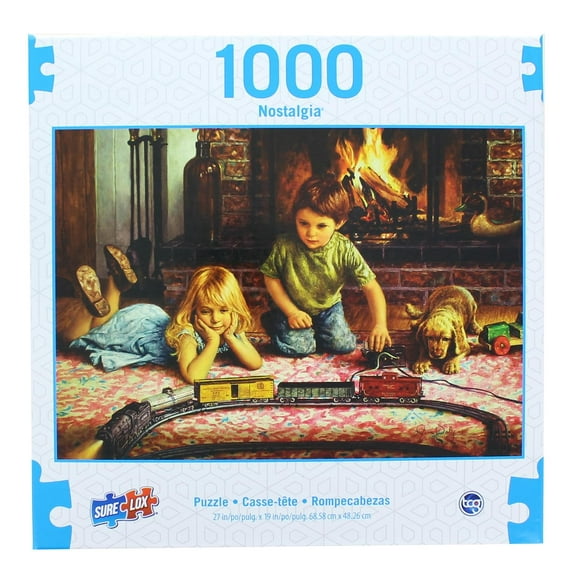 Nostalgie 1000 Pièces Puzzle Lumière du Feu Express