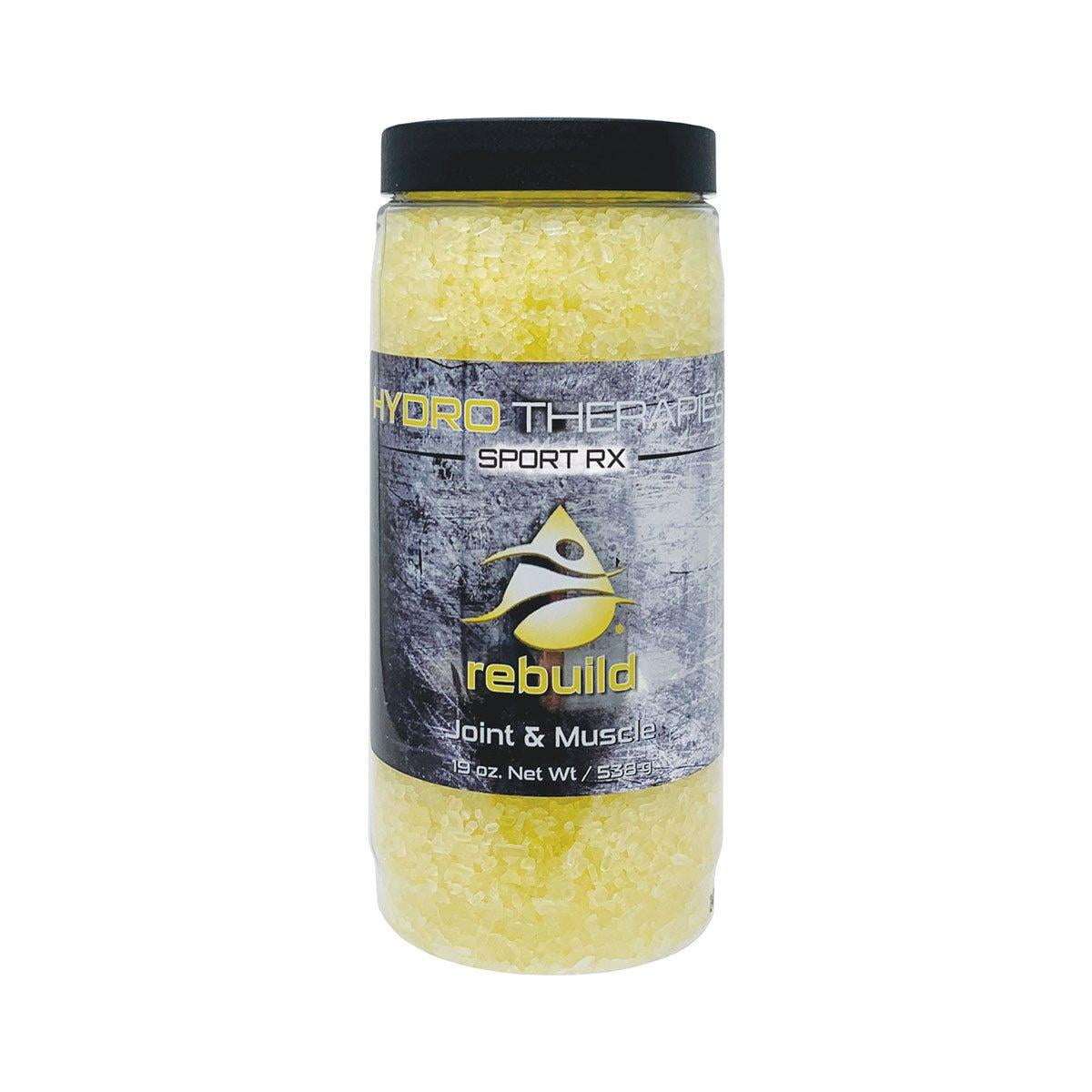 inSPAration Hydrotherapies Sport RX Rebuild Crystals, Eucalyptus & Peppermint, 19 oz