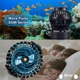 thumbnail image 4 of Dosaele Wave Maker Pump Aquarium Circulation Pump Submersible Powerhead Pump with Magnet Suction Base for Marine and Freshwater Aquariums Fish Tank, SOW4, 4 of 7