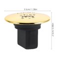 thumbnail image 2 of YSNOOWE Lot de 1 Bouton Poussoir Rond Moderne pour Pièces de Rechange Automobile Technologie de Démarrage Sans Clé, 2 of 8