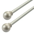 thumbnail image 4 of Deco Window 5/8" Adjustable Finial Curtain Rod Set with Bracket, 48"-84", 4 of 7