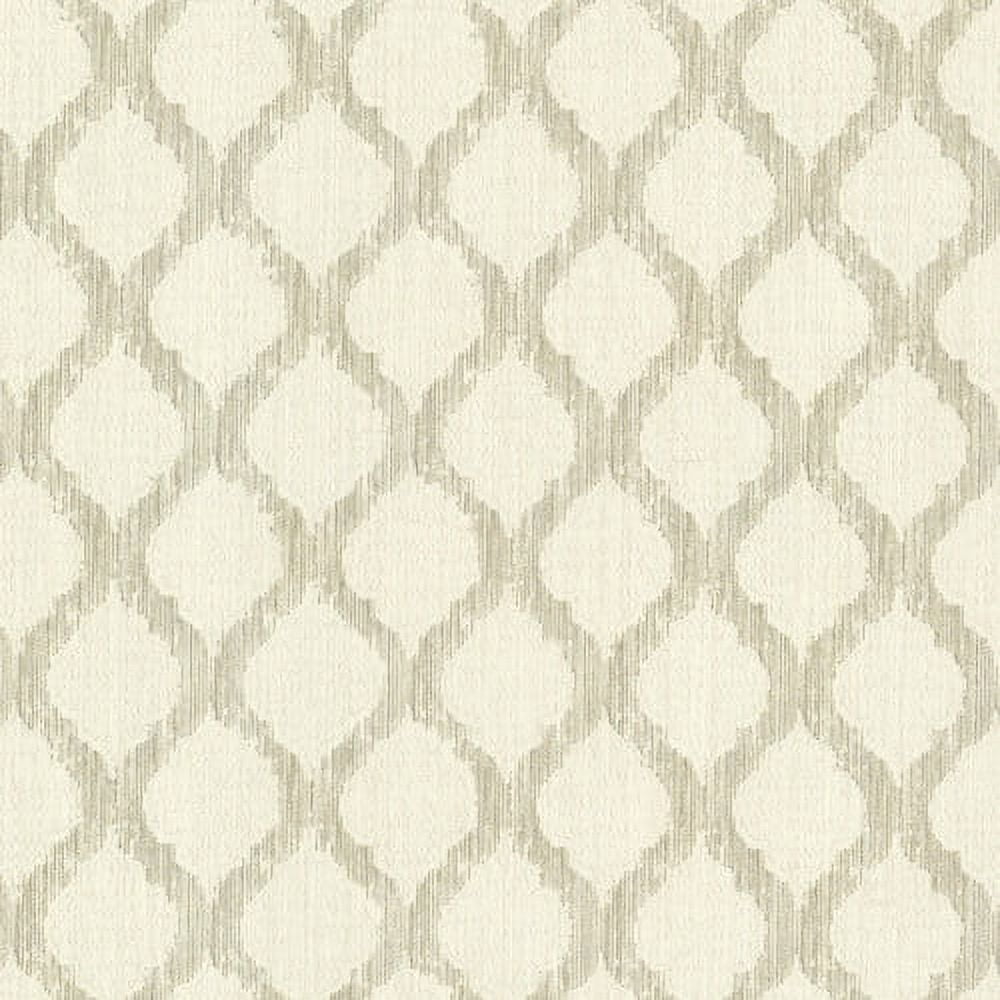 Decorline Jasper Light Grey Fretwork Trellis Wallpaper