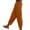 Orange, variant on Staron Womens Palazzo Pants Beach Plus Size Lightweight Drawstring Waist Wide Leg Cotton Linen Trousers Casual Summer Flowy Straight Elastic Waist Pants with Pockets