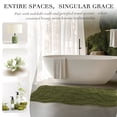 thumbnail image 6 of Bsicpro Bath Mat, Non-Slip Backing, Extra Soft Absorbent Shower Bath Carpet for Bathroom Floor,47"x22",Olive Green, 6 of 6