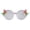 Pink, variant on Unicorns Design Girl's Round Circle Sunglasses Kid's Fashion UV 400 Pink