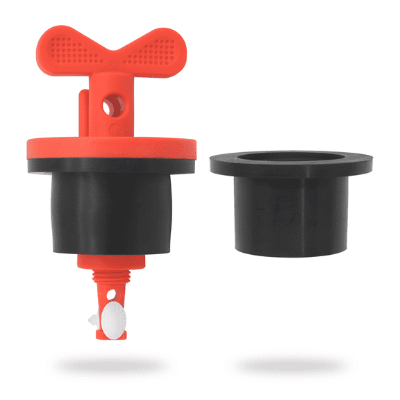 TRADESAFE Lockout Tagout Nylon Drum Lock, Lock Out Tag Out Expansion Plug with Rubber Gaskets