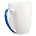 thumbnail image 1 of Paquete con 15 piezas de Taza de cerámica blanca con asa de color azul 8.6 x 11.6, 1 of 4