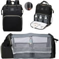 thumbnail image 1 of Diaper Bag Backpack,Baby Diaper Bags,Multifunctional Travel Diaper Waterproof Backpack, 1 of 8