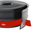 thumbnail image 3 of 10m Garage Door Sealing Strip Self Adhesive Seal Strip Door Frame Rubber Trim Strip Top Side Weatherproof Rubber Strip, 3 of 12