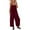 Wine, variant on Baqcunre Jumpsuits for Women Women Casual Summer Sleeveless Jumpsuit Spaghetti Strap Solid Color Jumpsuit Pocket Trousers Jumpsuit Jumpsuits for Women Dressy One Piece Jumpsuits for Women