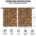 thumbnail image 2 of Blackout Kids Curtains,Leopard Print Childrens Insulated Curtains Set Of 2,Bedroom Essentials,Toddler Room Decor 42"x54"(106x137cm), 2 of 4