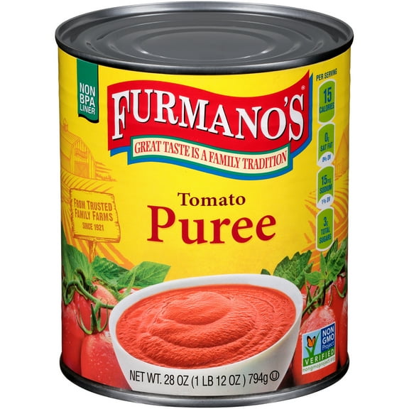 Furmano's Tomato Puree, 28oz, Can