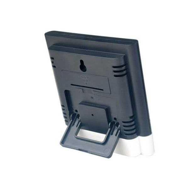 GOOHOCHY MultiFunction Digital Temperature and Humidity Meter for Home Use ABS Portable Desk and Wall Mount 3.5 x 3.5 x 1.5