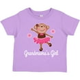 thumbnail image 3 of Inktastic Grandmama Girl Ballerina Monkey Girls Toddler T-Shirt, 3 of 5