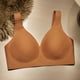 thumbnail image 2 of Ropa interior sin costuras de copa grande para mujer, pecho grande, pecho pequeño, pecho sin aro de acero, antiflacidez, talla grande, copa completa, sujetador cómodo, 2 of 4