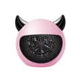 thumbnail image 2 of Calentador de espacio eléctrico portátil Protección contra sobrecalentamiento Termostato de ventilador de calefacción Ventilador de calentador de mesa Rosado Colco Calentador de espacio eléctrico, 2 of 7