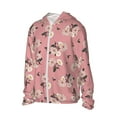 thumbnail image 2 of Fotbe Rose Flowers Men's Women's UPF 50+ Sun Protection Jacket Hooded Cooling Shirt with Pockets Hiking Outdoor Performance-X-Large, 2 of 9