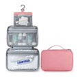 thumbnail image 1 of Casual Outdoor Foldable Large Capacity Travel Organizer Zipper Bag Hanging Zipper Storage Bags Folded Cosmetic Bags Makeup Bags Storage Toiletry Bag PINK S, 1 of 8