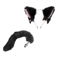 thumbnail image 2 of Cola Zorro Zorra Disfraz Orejas Plug Juguete Parejas Cosplay LingWen 9024715152978, 2 of 5